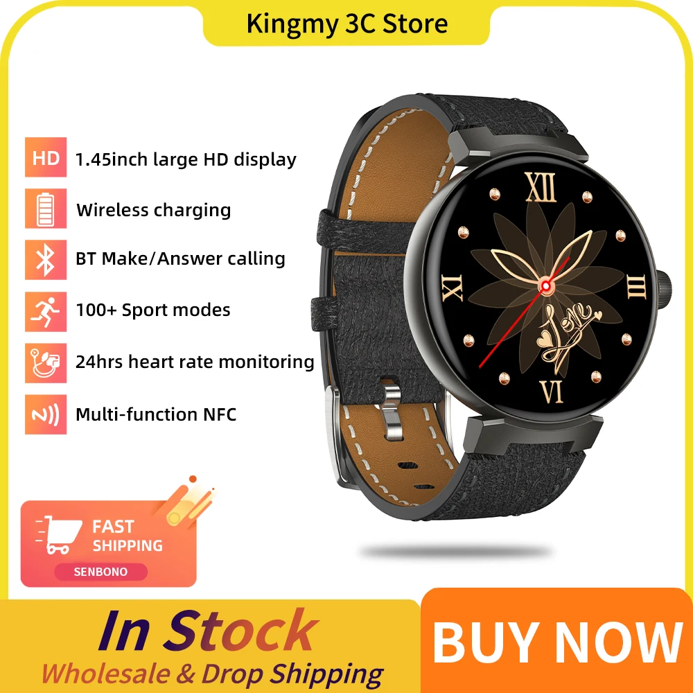 SENBONO New 2023 Smart Watch Men Voice Calling Sport Watch Women NFC Access Control Waterproof Smartwatch For Ios Android Phone
SENBONO New 2023 Smart Watch Men Voice Calling Sport Watch Women NFC Access Control Waterproof Smartwatch For Ios Android Phone