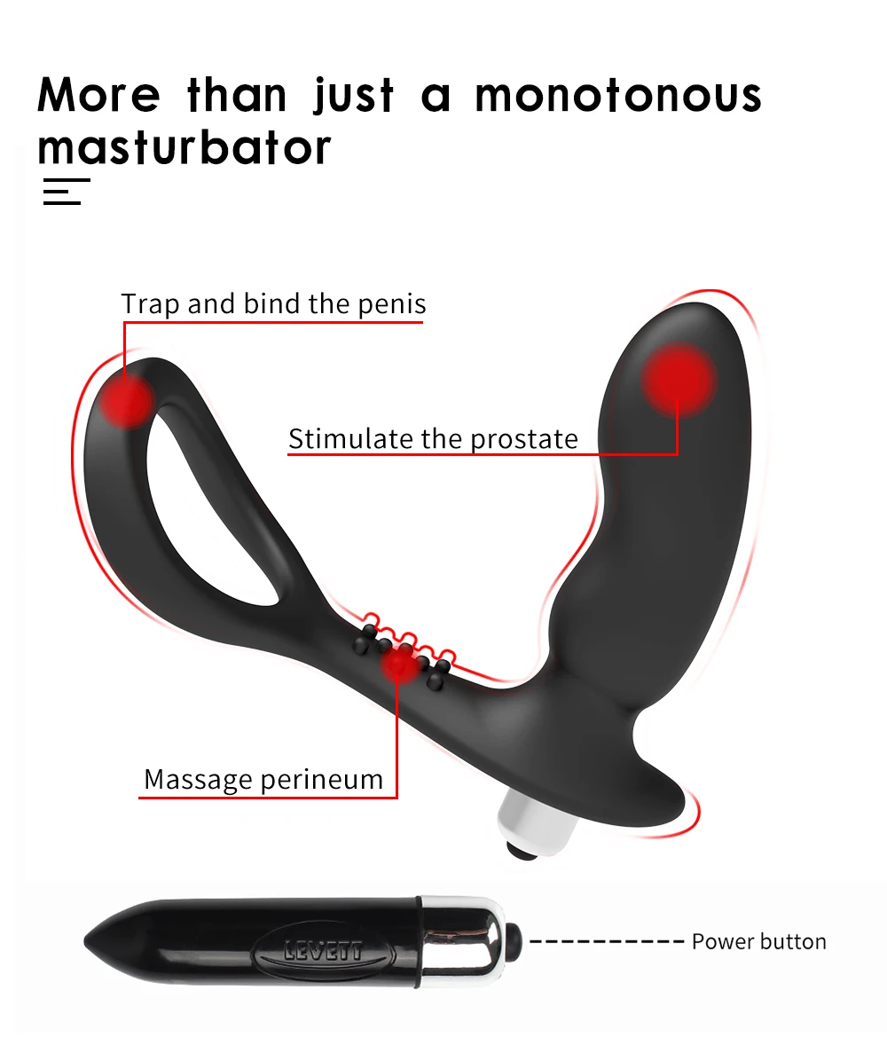 Male Prostate Massager Anal Plugs Vibrator Silicone Butt Plug For Men buttplug Delay Ejaculation Ring Vibrators Sex Toys For Men 27 S35a2017096e642a9ab53fa5cc2fac7ceW