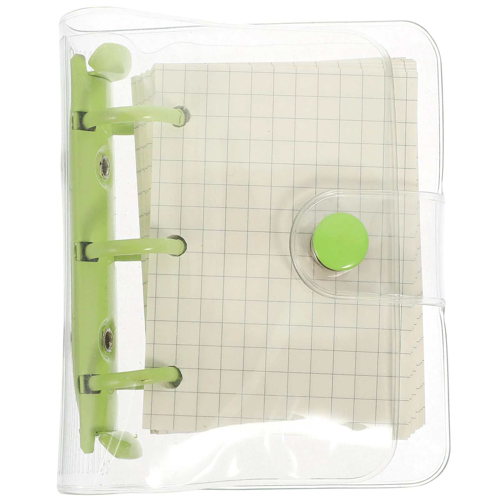 Loose-leaf Ledger Creative Notebook Decorative Mini Scrapbook Portable Notepad Transparent Cover Small Grid
Loose-leaf Ledger Creative Notebook Decorative Mini Scrapbook Portable Notepad Transparent Cover Small Grid