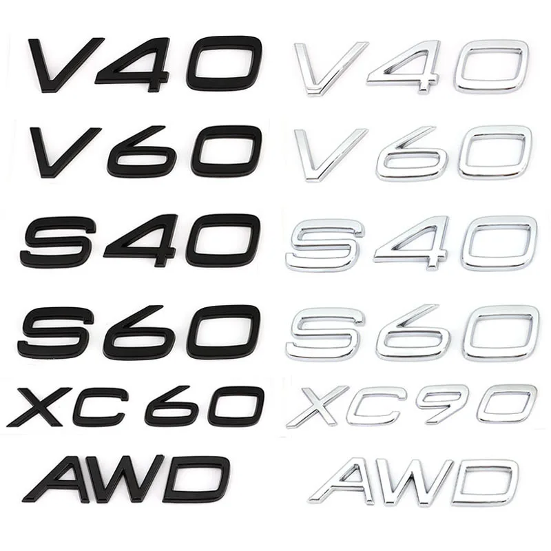 Наклейка-Эмблема багажника из АБС-пластика для Volvo V40 V60 V90 S40 S60 S80 S90 S80L XC40 XC60 XC90 AWD T4 T5 T6, аксессуары
Наклейка-Эмблема багажника из АБС-пластика для Volvo V40 V60 V90 S40 S60 S80 S90 S80L XC40 XC60 XC90 AWD T4 T5 T6, аксессуары