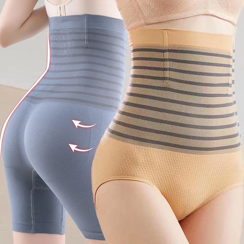 

Women High Waist Body Shaper Panties Butt Lifter Seamless Panty Plus Size Seamless Body Shaping Flat Belly Safety Shorts M-XXL