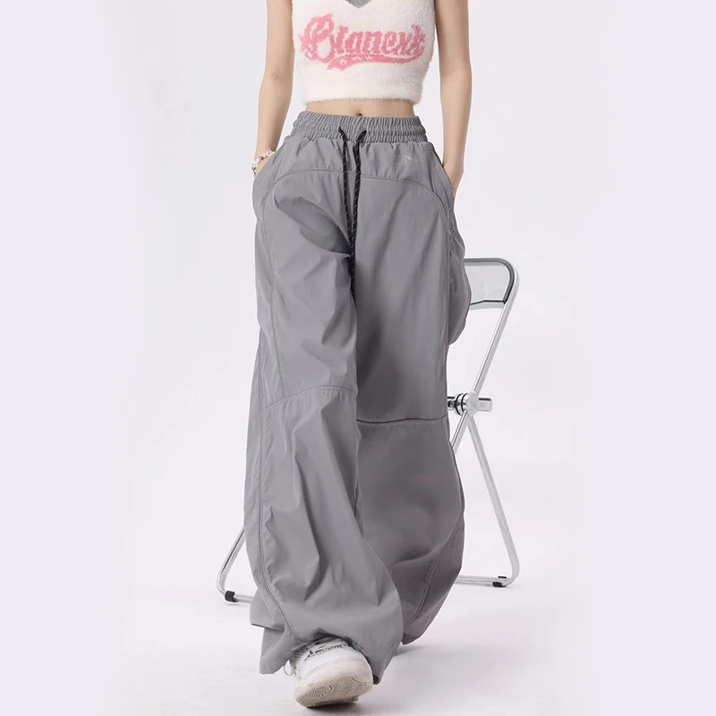 American Style Hip Hop Streetwear Reflective Strip Sweatpants Casual Straight Pants 3Xl Oversized Loose Women Wide Leg Pants
American Style Hip Hop Streetwear Reflective Strip Sweatpants Casual Straight Pants 3Xl Oversized Loose Women Wide Leg Pants