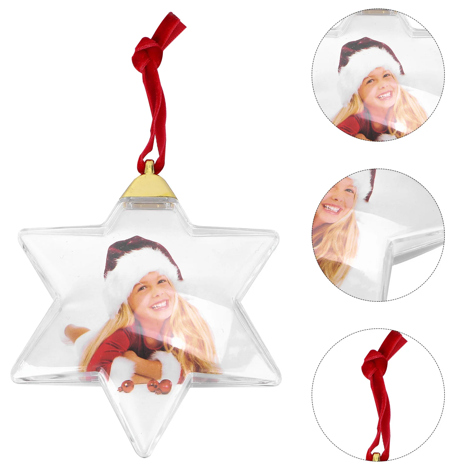 6 Pcs Christmas Tree Photo Ball Pendant Clear Ornaments Balls Plastic DIY Hanging
6 Pcs Christmas Tree Photo Ball Pendant Clear Ornaments Balls Plastic DIY Hanging