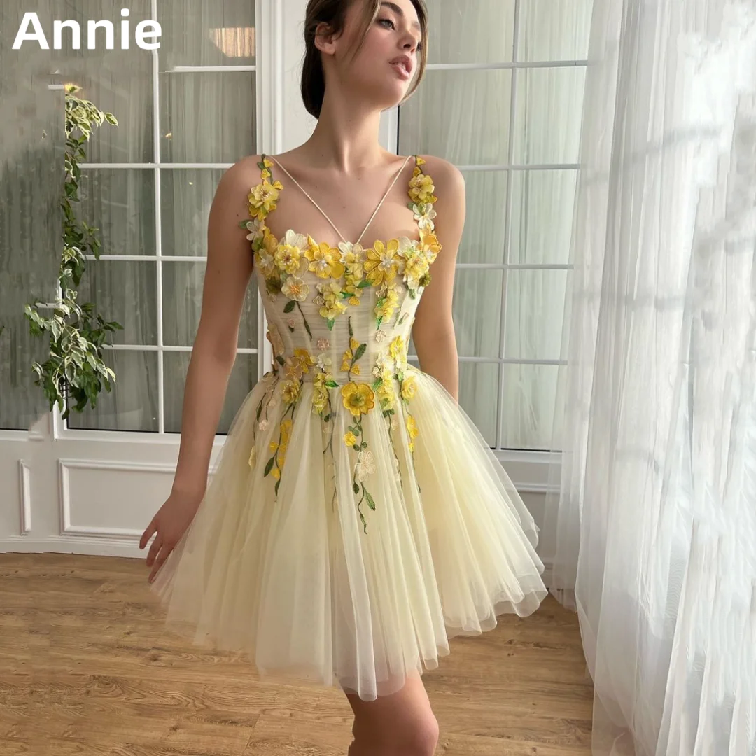 Annie Embroidery Flowers Prom Dresses Short Yellow Formal Occasion Dress Princess Evening Dresses Party Dresses Wedding Dress
Annie Embroidery Flowers Prom Dresses Short Yellow Formal Occasion Dress Princess Evening Dresses Party Dresses Wedding Dress