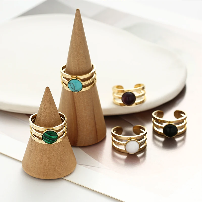 Gold Color Opening Rings for Women Stainless Steel Hollow Wide Version Ring Women's Ring Adjustable Jewelry Wedding Gift
Gold Color Opening Rings for Women Stainless Steel Hollow Wide Version Ring Women's Ring Adjustable Jewelry Wedding Gift