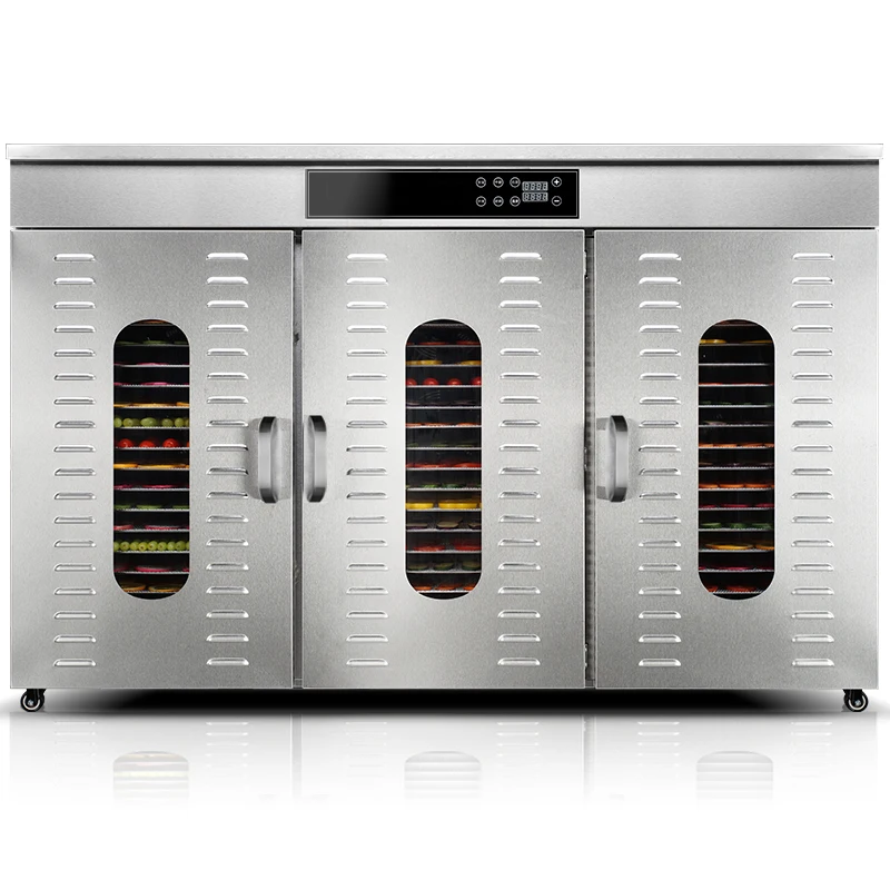 Factory Direct Commercial 60 trays Dried Food Fruit Dehydrator Machine Processor
Factory Direct Commercial 60 trays Dried Food Fruit Dehydrator Machine Processor