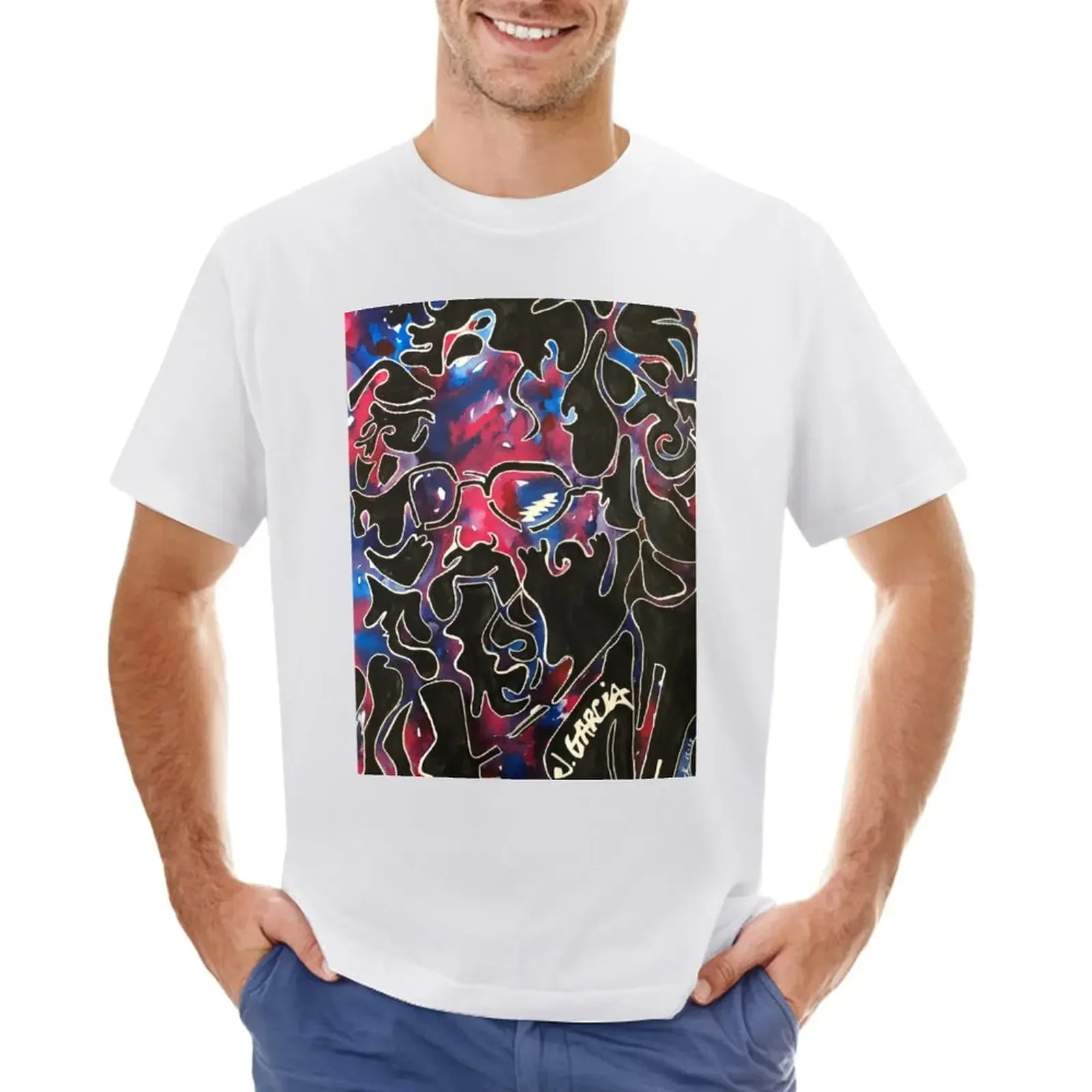 The Greatful Garcia T-shirt summer clothes animal prinfor boys cute clothes t shirts men
The Greatful Garcia T-shirt summer clothes animal prinfor boys cute clothes t shirts men