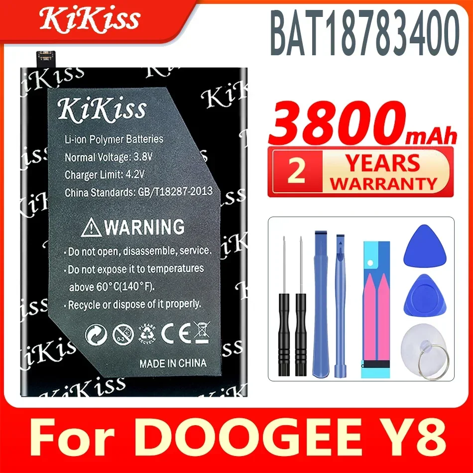 Аккумулятор Для DOOGEE Y8, батарея большой мощности 3800 мАч + инструменты для батареи DOOGEE BAT18783400
Аккумулятор Для DOOGEE Y8, батарея большой мощности 3800 мАч + инструменты для батареи DOOGEE BAT18783400