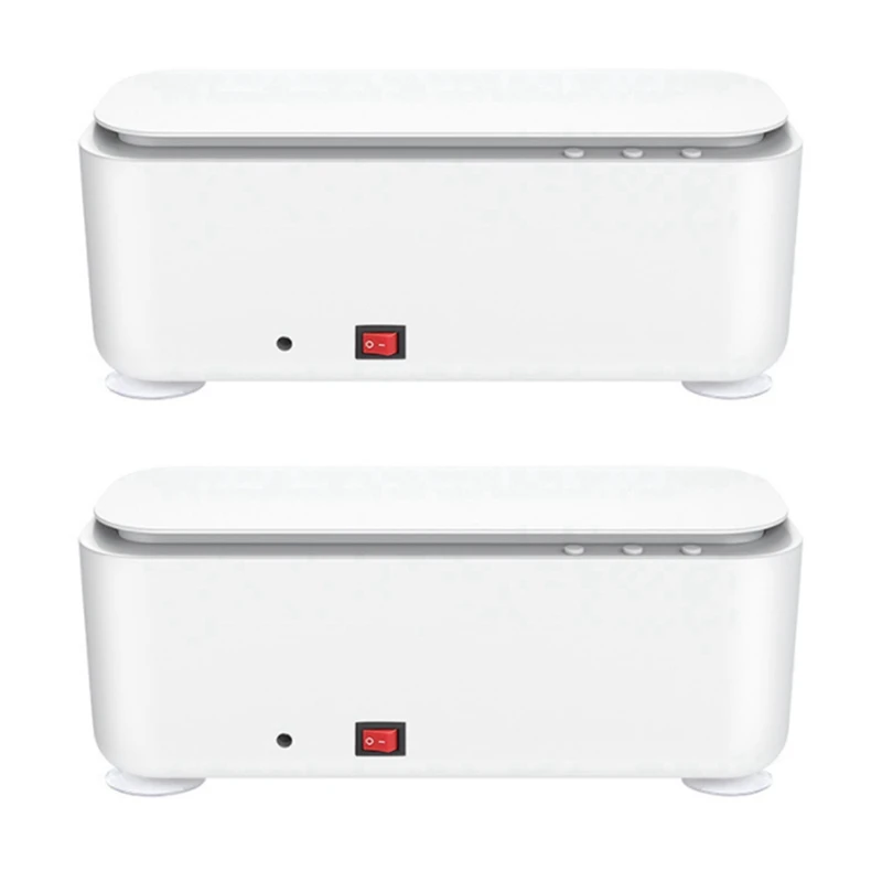 2X Ultrasonic Cleaning Machine 45000Hz High Frequency Vibration Wash Cleaner Washing Jewelry Glasses Watch Washing Ring 
2X Ultrasonic Cleaning Machine 45000Hz High Frequency Vibration Wash Cleaner Washing Jewelry Glasses Watch Washing Ring