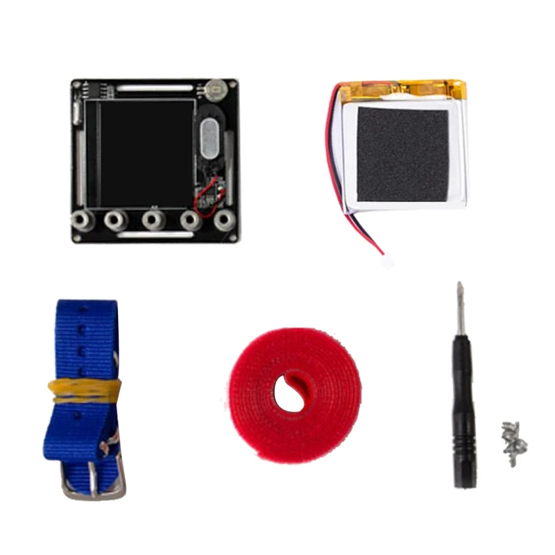 1Set K-Watch For Micro:Bit Expansion Board K-Watch Module Programmable Watch Python Editor (Blue)
1Set K-Watch For Micro:Bit Expansion Board K-Watch Module Programmable Watch Python Editor (Blue)