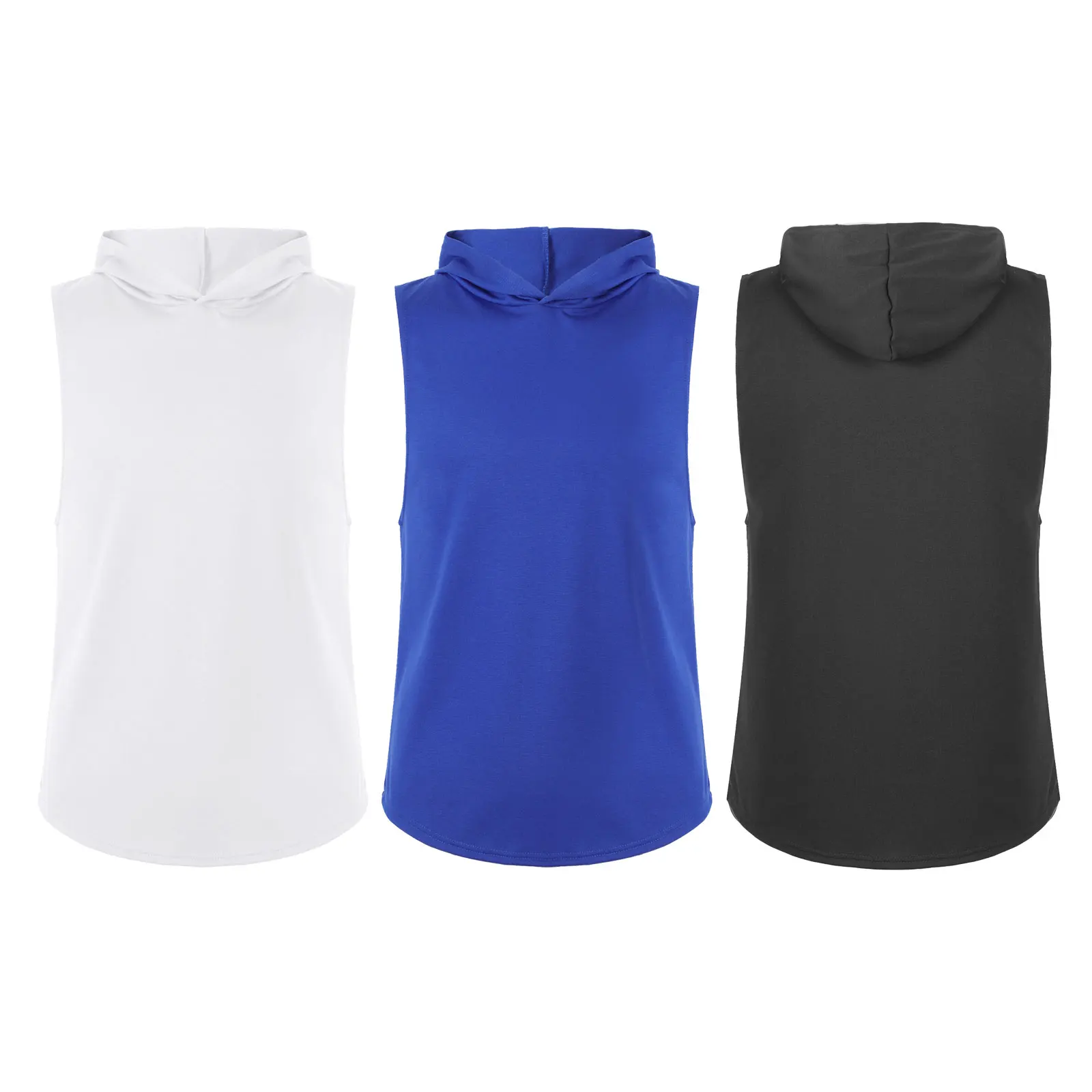 3 Colors Men Casual Gym Fitness Sportswear Sleeveless Hooded Hoodie Vest Singlet T-Shirts Tank Top Breathable Sport Running Tops
3 Colors Men Casual Gym Fitness Sportswear Sleeveless Hooded Hoodie Vest Singlet T-Shirts Tank Top Breathable Sport Running Tops
