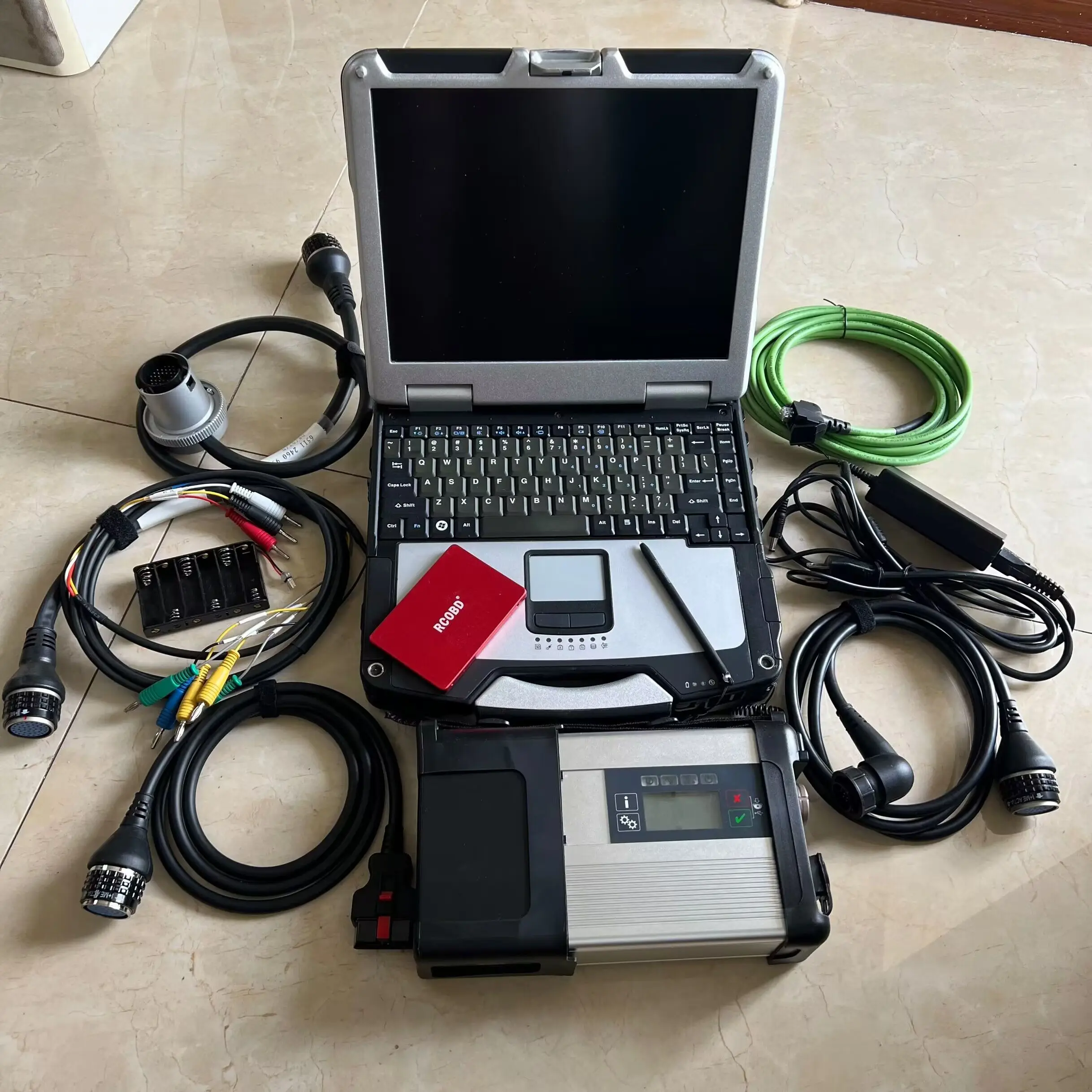 WIFI MB Star C5 SD Connect Multiplexer Firmware with Toughbook CF31 CF-31 I5 4G Software SSD Diagnostic Tool SCANNER CARS TRUCKS
WIFI MB Star C5 SD Connect Multiplexer Firmware with Toughbook CF31 CF-31 I5 4G Software SSD Diagnostic Tool SCANNER CARS TRUCKS