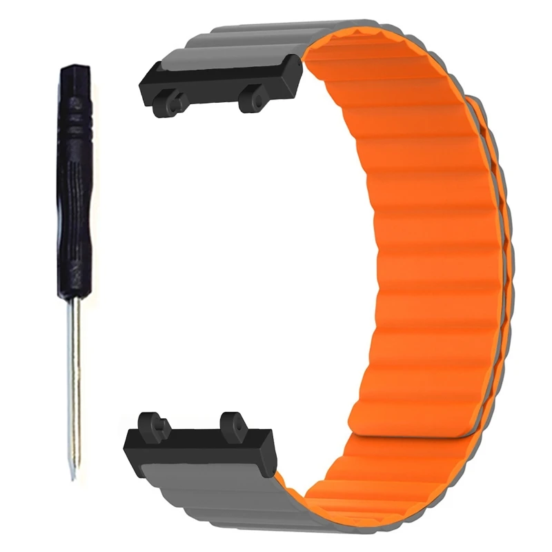 M2EC Magnetic Silicone Strap for Amazfit 2Waterproof Bracelet Durable for Smart Watch Fashion Band Belt Sports Wristband
M2EC Magnetic Silicone Strap for Amazfit 2Waterproof Bracelet Durable for Smart Watch Fashion Band Belt Sports Wristband
