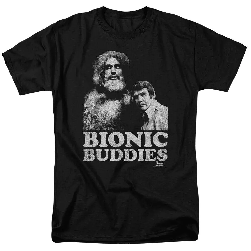 Мужская классическая майка The Six миллионов долларов Bionic Buddies, Лицензированная, Черная
Мужская классическая майка The Six миллионов долларов Bionic Buddies, Лицензированная, Черная