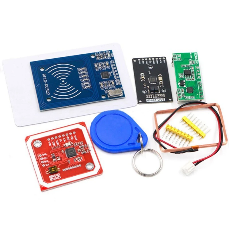 

NFC Wireless Module Supports Communication With Mobile Phones PN532 RDM6300 RC522 RFID V3 Module Development Board