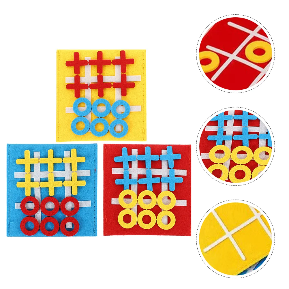 9/12pcs Felt XO Triple Tic Chess Board Game Toy Parent-Child Development Intelligence Puzzle Game Educational Desktop Toys
9/12pcs Felt XO Triple Tic Chess Board Game Toy Parent-Child Development Intelligence Puzzle Game Educational Desktop Toys