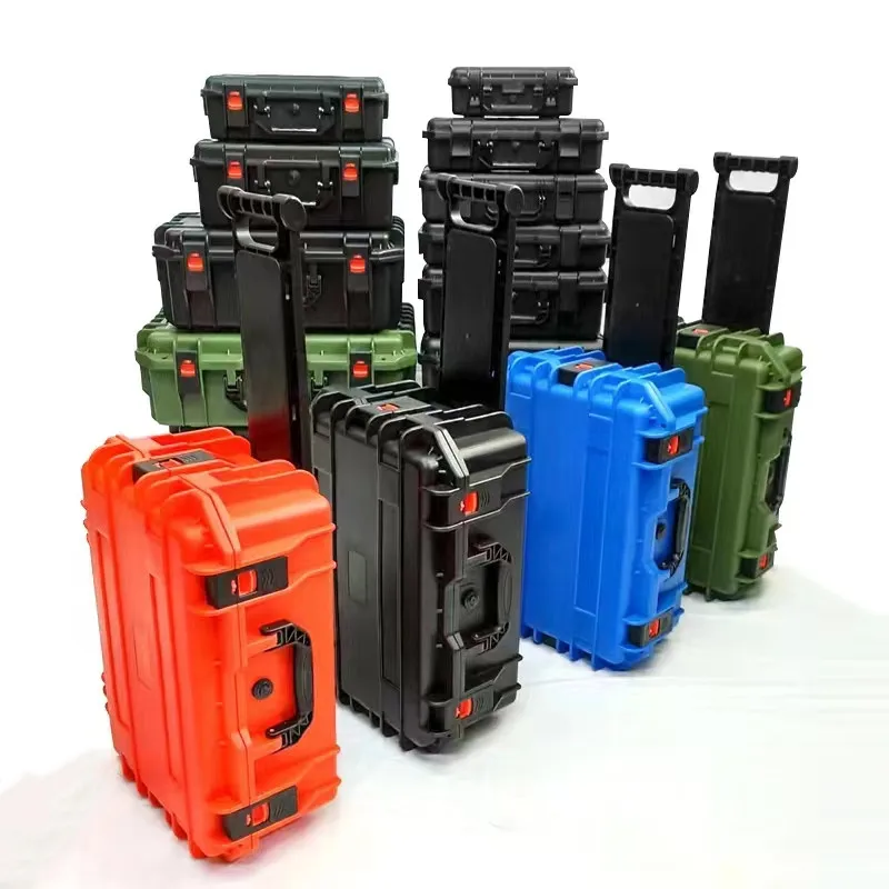 

High Quality Pull Rod Toolbox Professional Instrument Tool Box on Wheels Waterproof Large Hard Case Trolley Tool Box Organizer