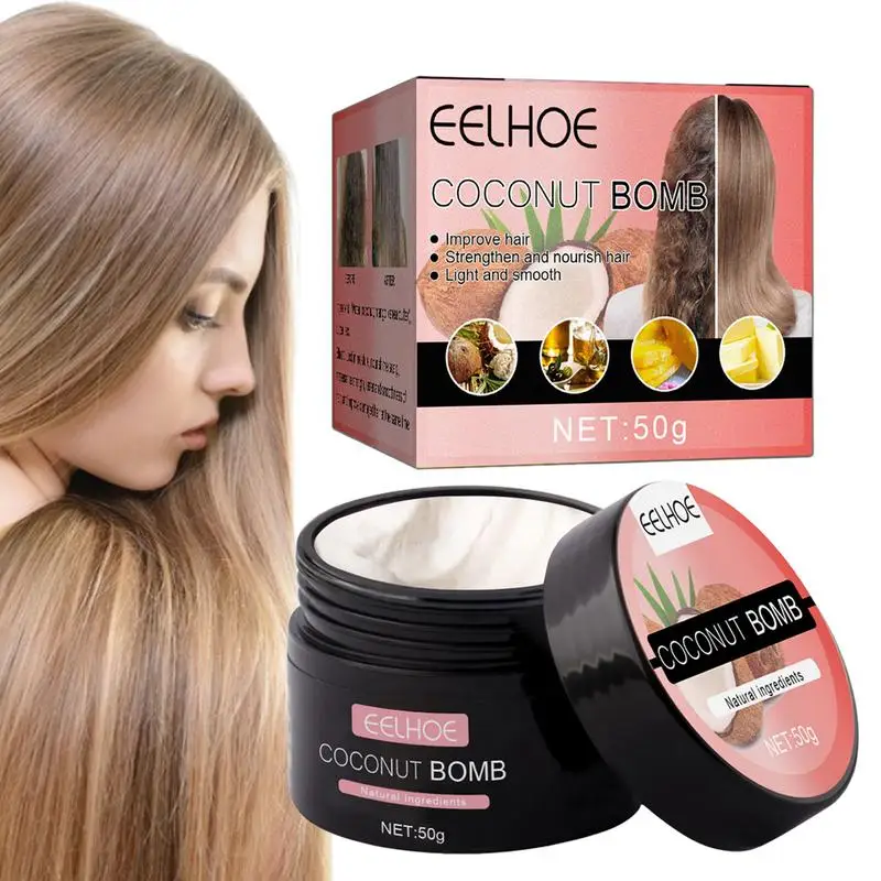 

Hydration Hair Masque Coconut Oil Deep Conditioner Hydrating Hair Conditioner With Shea Butter Repairs Dry Damaged Color Treated