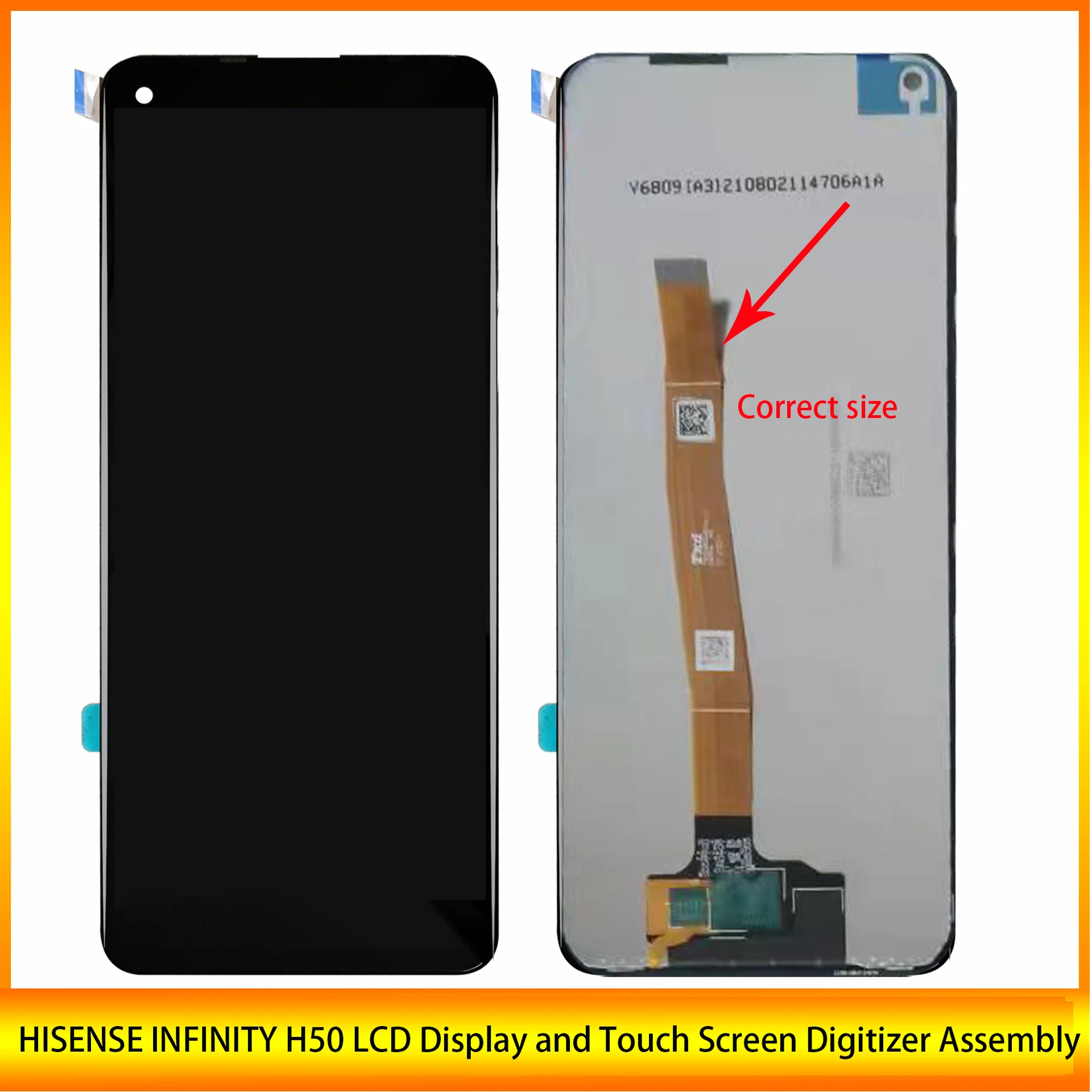 Новый ЖК-дисплей 6,81 дюйма для HISENSE INFINITY H50, ЖК-дисплей кодирующий преобразователь сенсорного экрана в сборе 100%, идеальный ремонт
Новый ЖК-дисплей 6,81 дюйма для HISENSE INFINITY H50, ЖК-дисплей кодирующий преобразователь сенсорного экрана в сборе 100%, идеальный ремонт