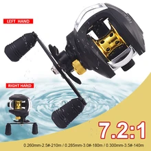 Baitcasting Reel with Magnetic Brake System 8KG Max Drag 17+1BB 7.2:1 High Speed Freshwater Saltwater Fishing Reel Accessories
Baitcasting Reel with Magnetic Brake System 8KG Max Drag 17+1BB 7.2:1 High Speed Freshwater Saltwater Fishing Reel Accessories