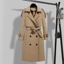 Women New Autumn Winter Elegant Double Breasted Solid Trench Coat Vintage Turn-down Collar Warm Trench With Belt
Women New Autumn Winter Elegant Double Breasted Solid Trench Coat Vintage Turn-down Collar Warm Trench With Belt