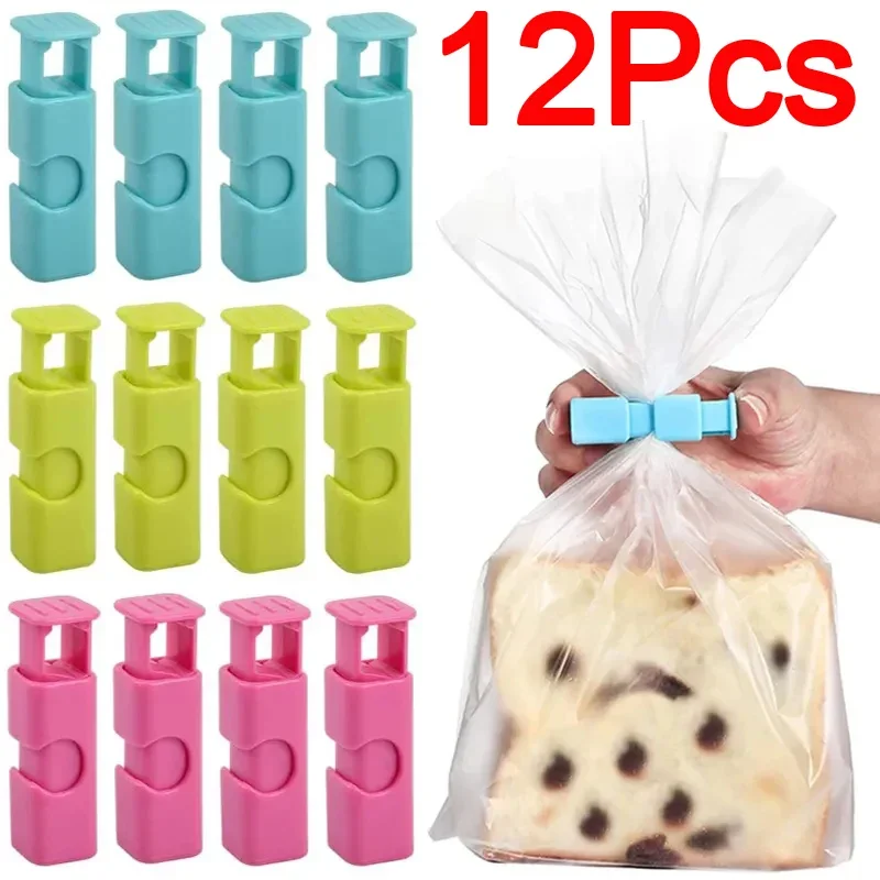 12/1Pcs Food Sealing Clips Reusable Plastic Pocket Sealing Clamp for Snack Organizers Home Kitchen Grain Vegetable Storage Clamp
12/1Pcs Food Sealing Clips Reusable Plastic Pocket Sealing Clamp for Snack Organizers Home Kitchen Grain Vegetable Storage Clamp