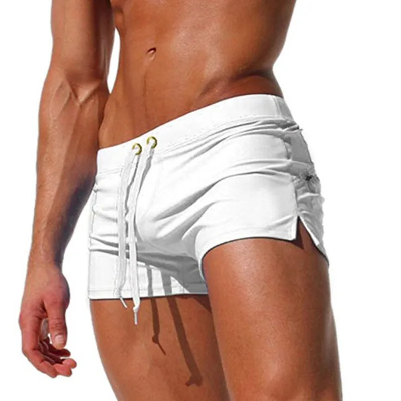 Mens Swimwear Solid Swim Trunks Summer Beach Board Shorts Quick Dry Mens Running Surfing Swimming Shorts High Quality
Mens Swimwear Solid Swim Trunks Summer Beach Board Shorts Quick Dry Mens Running Surfing Swimming Shorts High Quality
