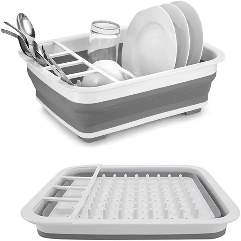 Camper Portable Bowl Car Foldable Dish Rack Tableware Rack for Kitchen Rack TPR Bowl Sink Design for RV Caravan Boats
Camper Portable Bowl Car Foldable Dish Rack Tableware Rack for Kitchen Rack TPR Bowl Sink Design for RV Caravan Boats
