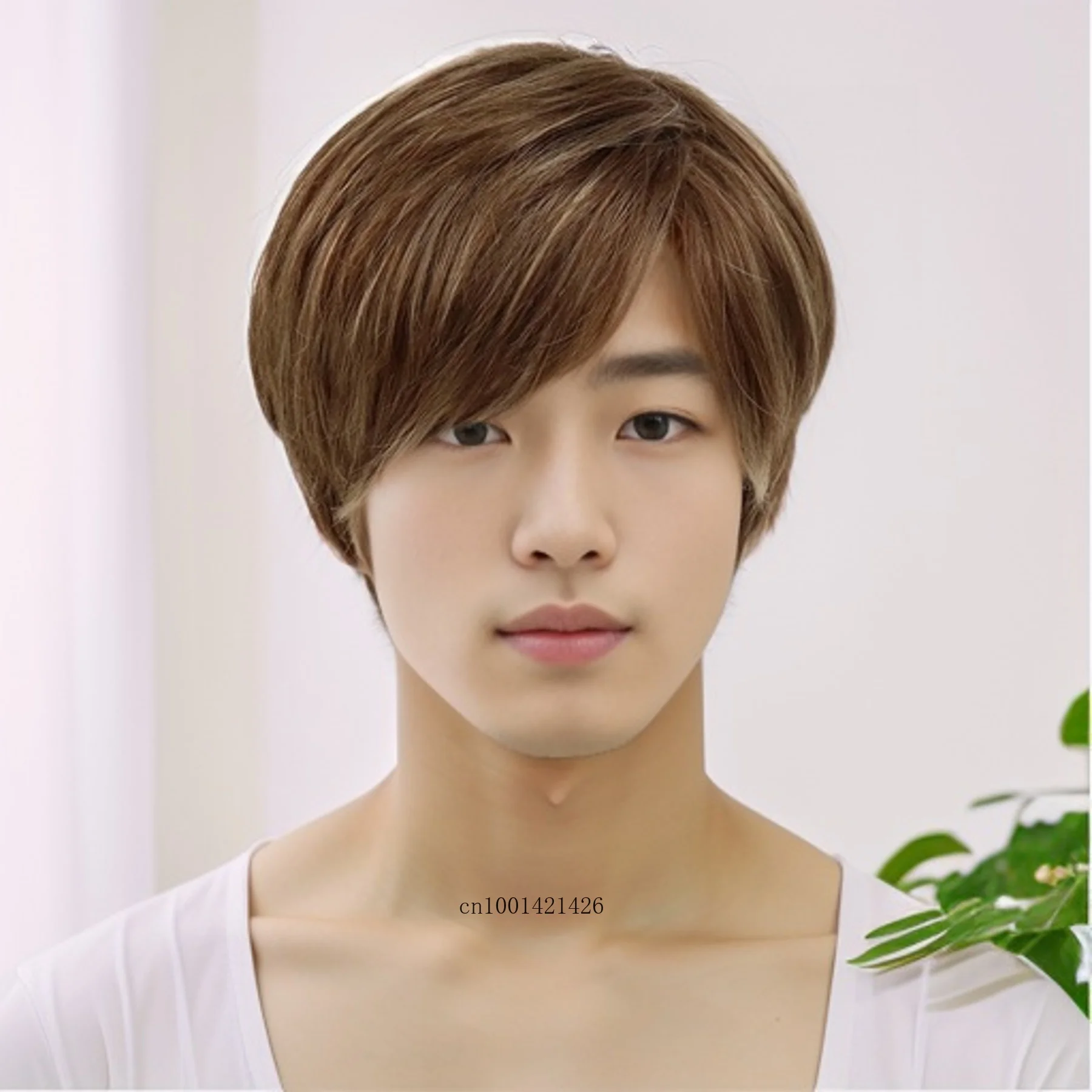 Смешанные коричневые парики для мужчин, синтетические волосы, короткий парик с челкой, смешанные цвета, коричневые, светлые, модные натуральные волосы, парики для пожилых
Смешанные коричневые парики для мужчин, синтетические волосы, короткий парик с челкой, смешанные цвета, коричневые, светлые, модные натуральные волосы, парики для пожилых