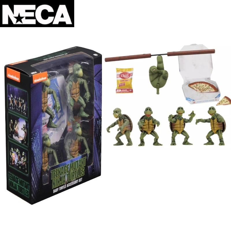 

In Stock NECA Original Ninja Turtle Series Childhood Tortoise Four Person Suit Great Gift From A Collector