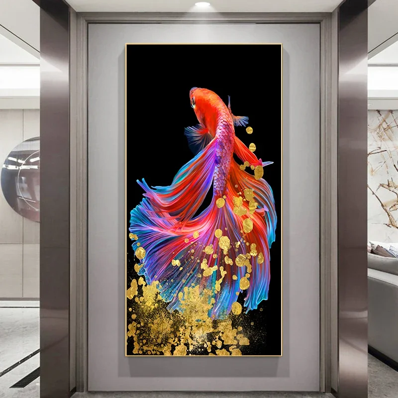 533591 60*120cm large size Painting by numbers gold fish Pictures for the home Paintings on the wall
533591 60*120cm large size Painting by numbers gold fish Pictures for the home Paintings on the wall