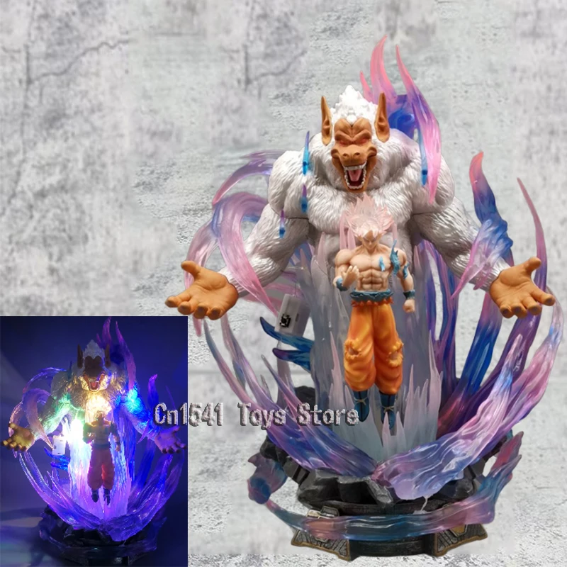 30cm Super Saiyan Son Goku Dragon Ball Action Figures Ultra Instinct Figure Goku Ape Dbz Statue with Light PVC Collectible Toys
30cm Super Saiyan Son Goku Dragon Ball Action Figures Ultra Instinct Figure Goku Ape Dbz Statue with Light PVC Collectible Toys