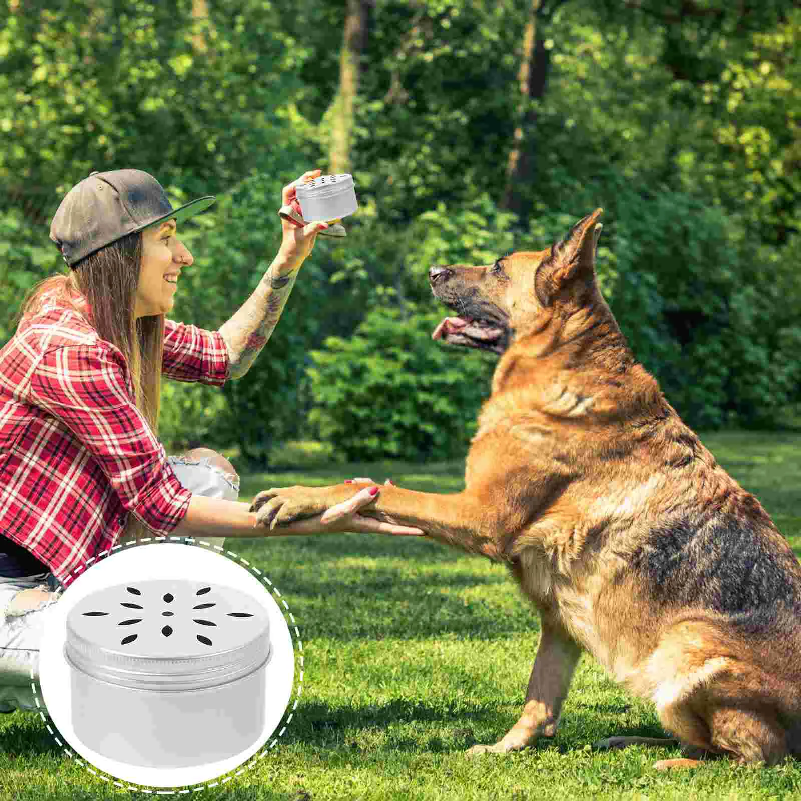 10 Pcs Puppy Dog Scent Training Equipment Case Container Metal Tins with Lids Odor Sniffle Tool Aluminum Kit Work
10 Pcs Puppy Dog Scent Training Equipment Case Container Metal Tins with Lids Odor Sniffle Tool Aluminum Kit Work