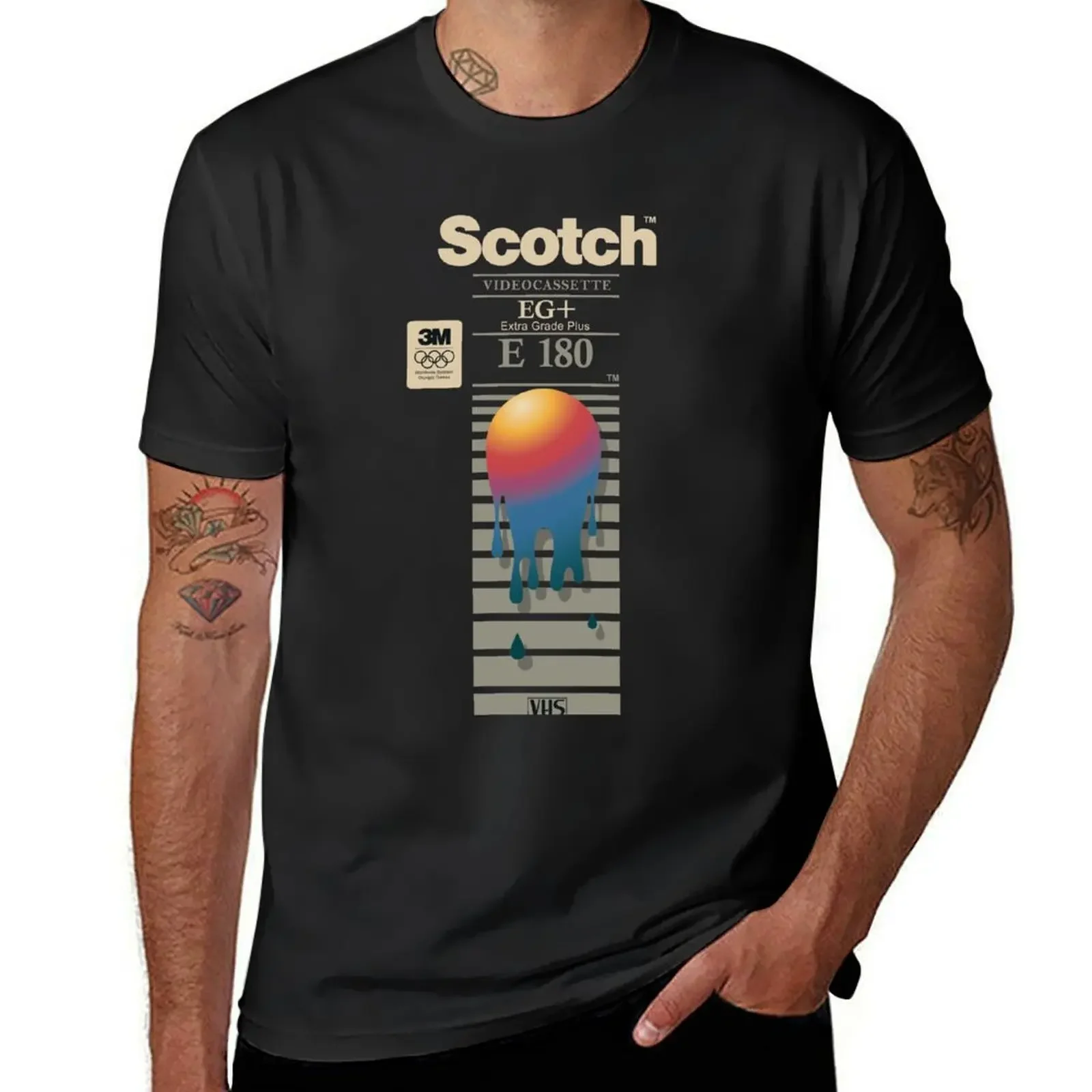 Molten VHS Scotch E-180 EG+ T-shirt vintage Short sleeve tee mens graphic t-shirts big and tall
Molten VHS Scotch E-180 EG+ T-shirt vintage Short sleeve tee mens graphic t-shirts big and tall