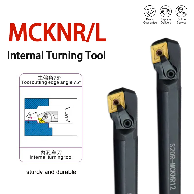 1PCS S20R-MCKNR12 S25S-MCKNR12 S32T-MCKNR12 S20R-MCKNL12 CNC Internal Turning Tool Holder MCKNL Lathe Machine Tool For CNMG
1PCS S20R-MCKNR12 S25S-MCKNR12 S32T-MCKNR12 S20R-MCKNL12 CNC Internal Turning Tool Holder MCKNL Lathe Machine Tool For CNMG
