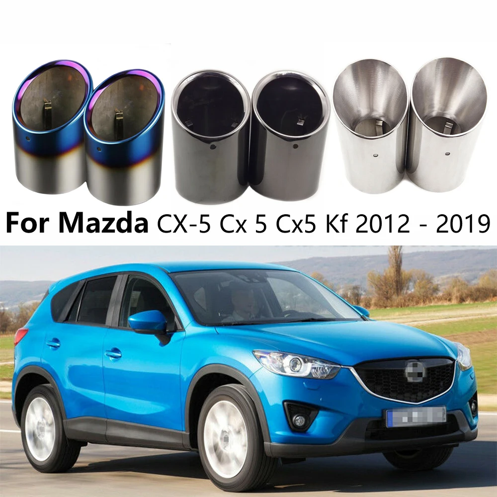 Exhaust Tip Tail Pipe Muffler for Mazda CX-5 Cx 5 Cx5 Kf 2012 2013 2014 2015 2016 2017 2018 2019 Stainless Steel Car Accessories
Exhaust Tip Tail Pipe Muffler for Mazda CX-5 Cx 5 Cx5 Kf 2012 2013 2014 2015 2016 2017 2018 2019 Stainless Steel Car Accessories