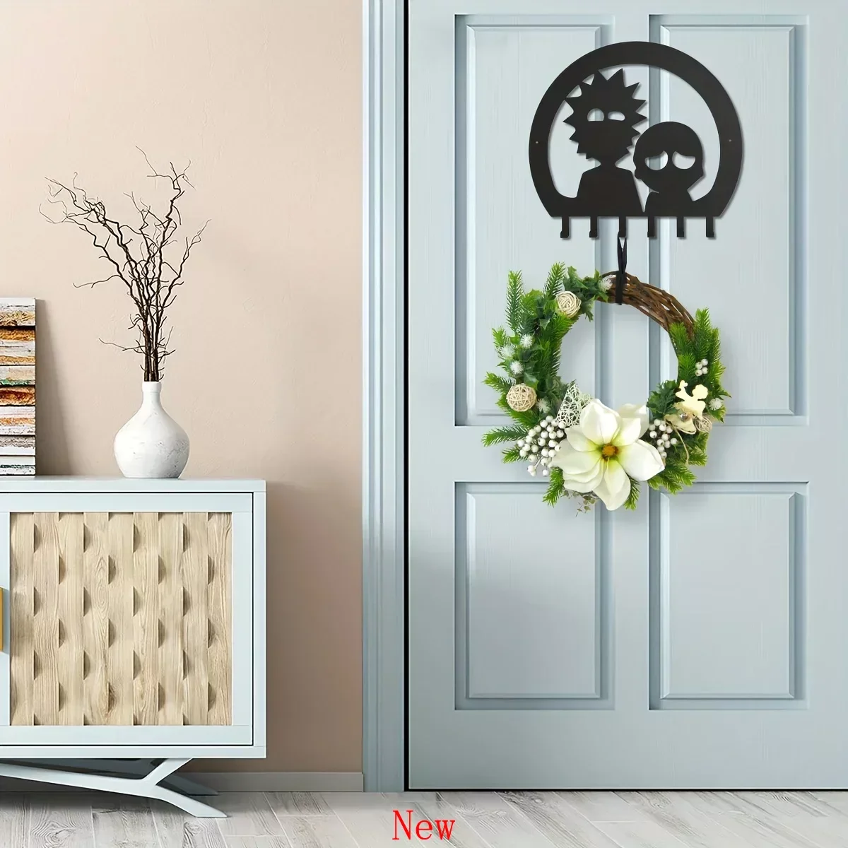 CIFBUY Metal Creative Silhouette Key hanger Wall-mounted Hooks Easy To Install Practical And Beautiful Decorative Hook Holder wa
CIFBUY Metal Creative Silhouette Key hanger Wall-mounted Hooks Easy To Install Practical And Beautiful Decorative Hook Holder wa