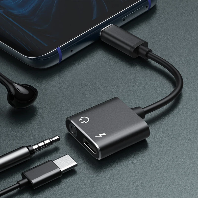 2 In 1 USB Type-C To 3.5mm Socket Adapter Type C Charge Adaptor Type C To 3.5mm Charge Audio Adapter 2 In 1 USB C Splitter
2 In 1 USB Type-C To 3.5mm Socket Adapter Type C Charge Adaptor Type C To 3.5mm Charge Audio Adapter 2 In 1 USB C Splitter
