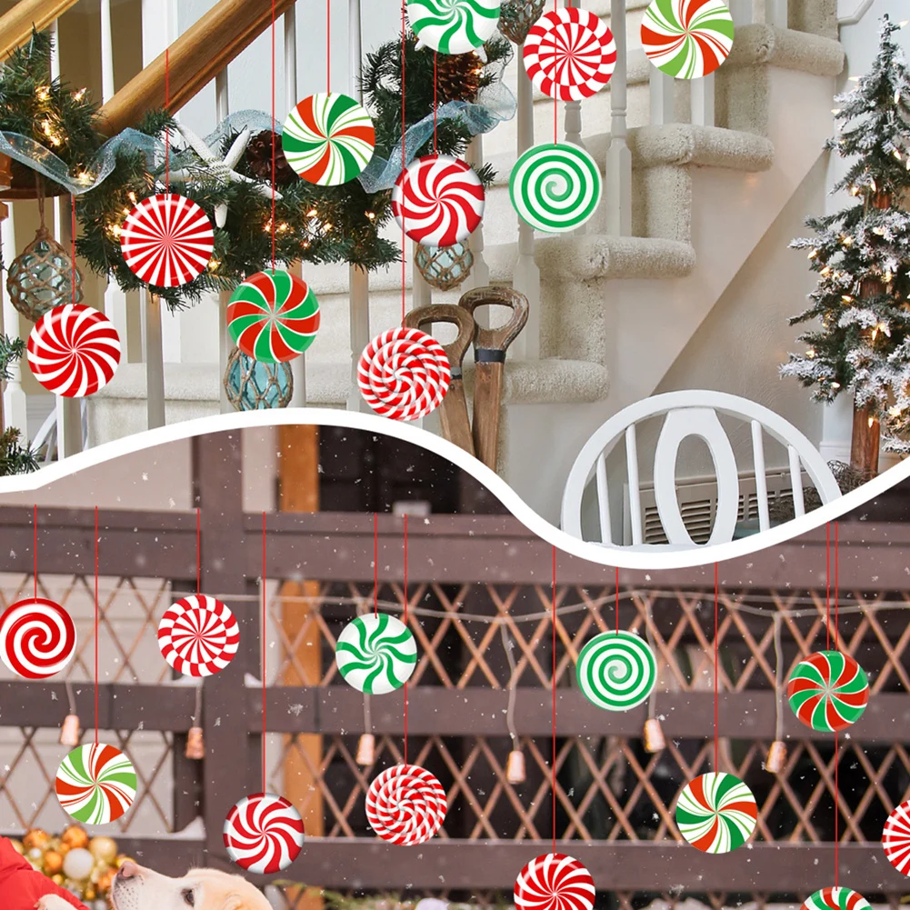 12pcs Christmas Decorations Outdoor Hanging Ornaments With 98 Feet Ribbon For Porch Xmas Tree Christmas Party Decoration
12pcs Christmas Decorations Outdoor Hanging Ornaments With 98 Feet Ribbon For Porch Xmas Tree Christmas Party Decoration