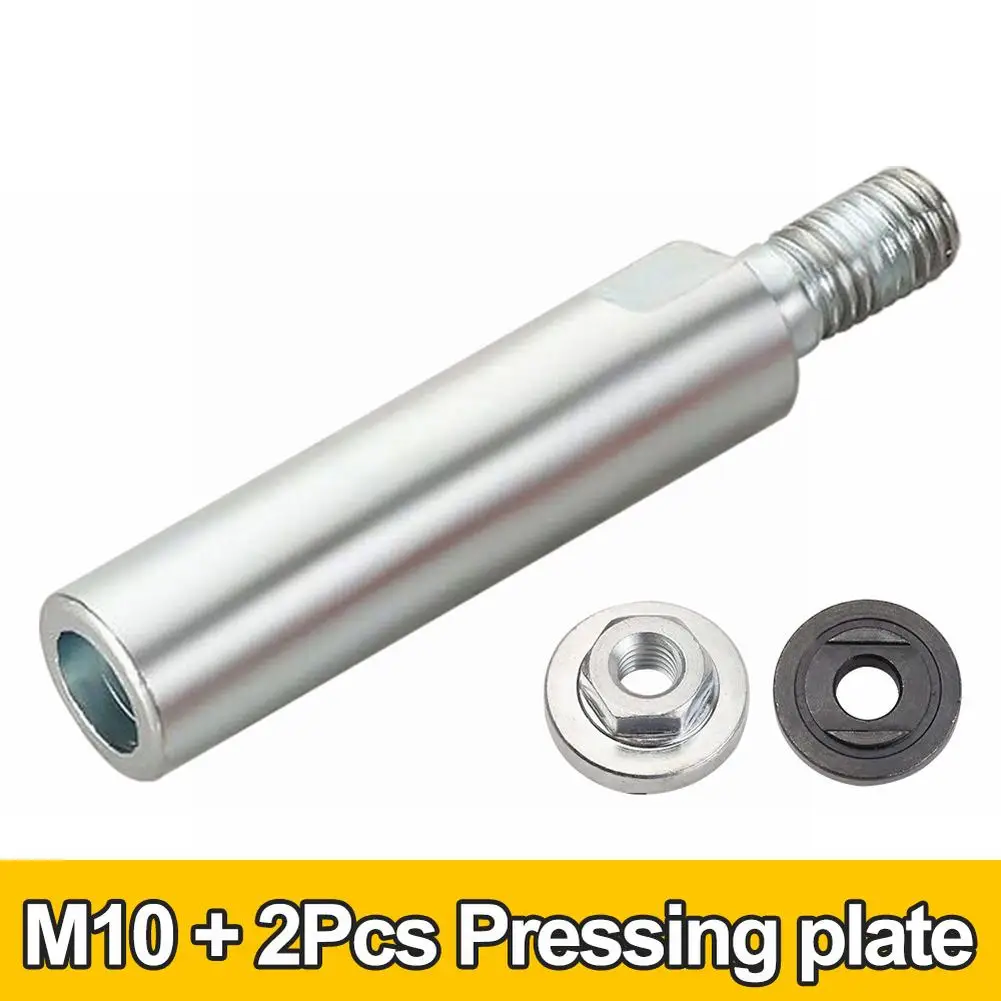 

80mm Angle Grinder Extension Connecting Rod M10 Thread Adapter Shaft Nuts For 100 Angle Grinders/Polishers Grinding Heads