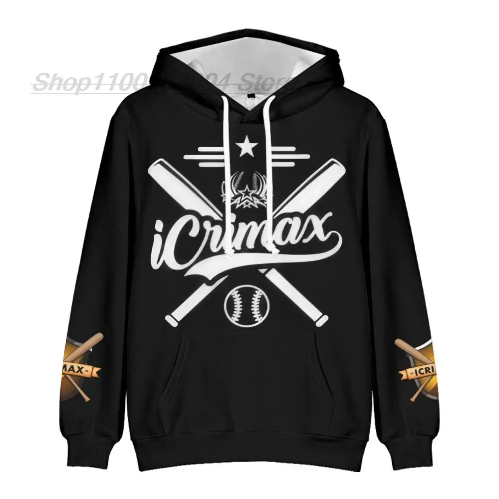 New Fashion Merch Icrimax Hoodie Men women Sweatshirts Icrimax Logo Streetwear Teenage Hoodies Kids Clothes Autumn Winter Coats
New Fashion Merch Icrimax Hoodie Men women Sweatshirts Icrimax Logo Streetwear Teenage Hoodies Kids Clothes Autumn Winter Coats
