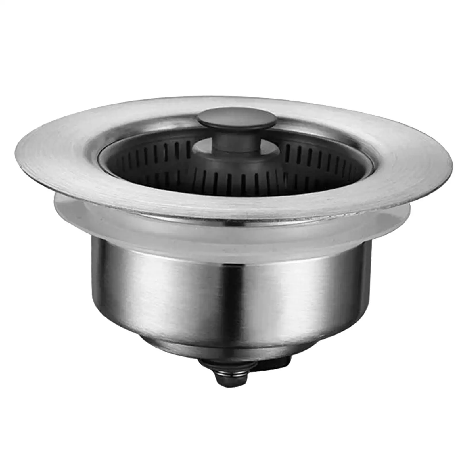 Sink Strainer and Stopper Strong Effectively Basket Drain Filter Basket Stainless Steel Kitchen Sink Drain Strainer
Sink Strainer and Stopper Strong Effectively Basket Drain Filter Basket Stainless Steel Kitchen Sink Drain Strainer