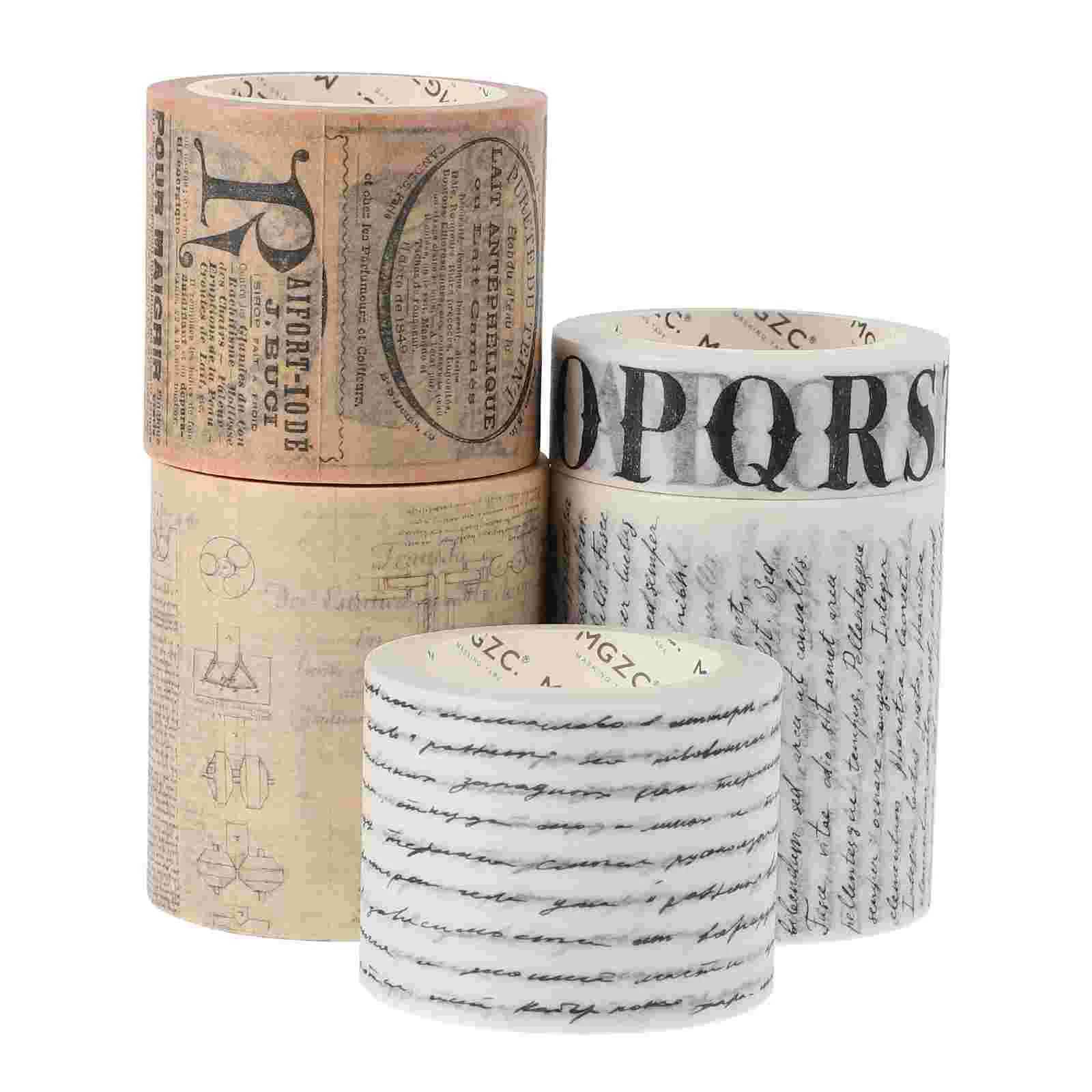 5 Roll Pocket Decoration Diary Sticker Vintage Cartoon Stikcers DIY Prints Scrapbook Textured Paper
5 Roll Pocket Decoration Diary Sticker Vintage Cartoon Stikcers DIY Prints Scrapbook Textured Paper