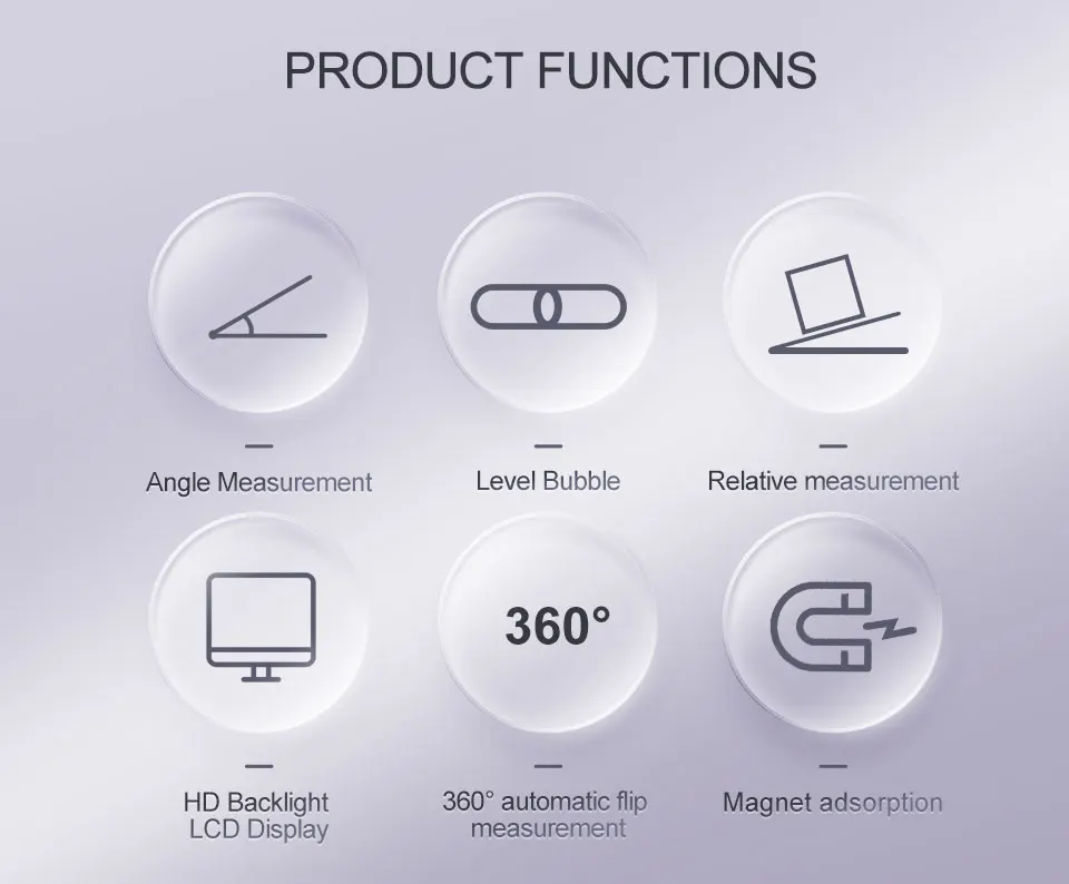 Gvda זווית דיגיטלית מד מגנטי protractor inclometer רמת זווית זווית finder עם תאורה אחורית lcd Gvda זווית דיגיטלית מד מגנטי protractor inclometer רמת זווית זווית finder עם תאורה אחורית lcd