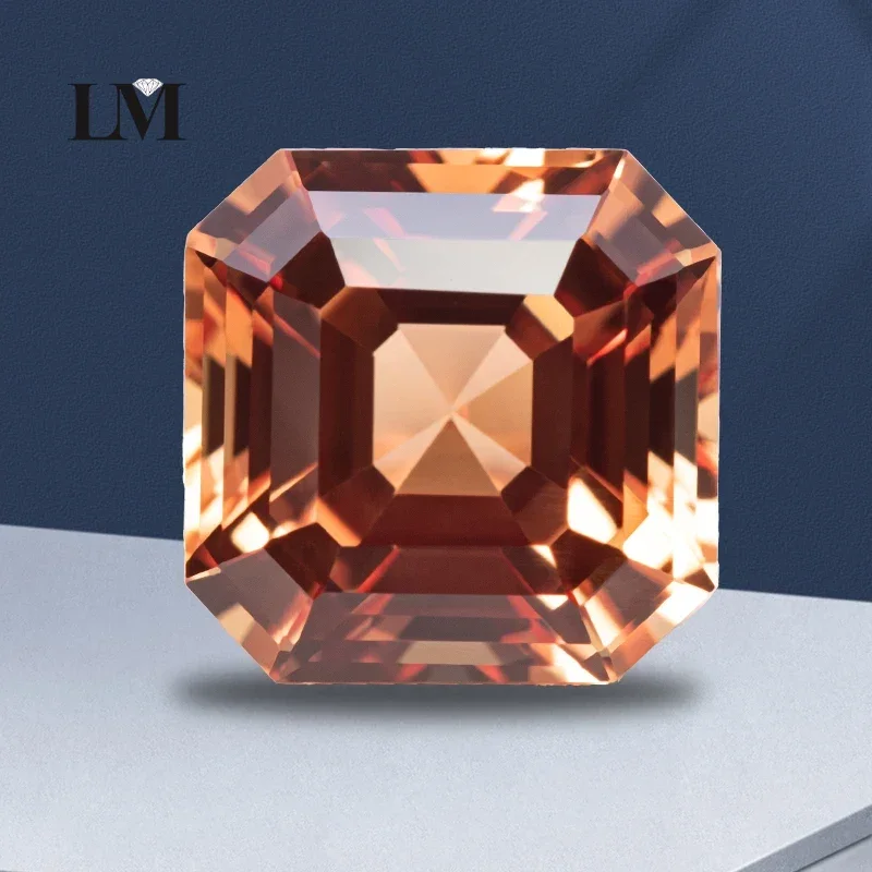 Top Lab Grown Sapphire Orange Square Asscher Cut VVS1 Gemstone Charms DIY for Jewelry Making Material Selectable AGL Certificate
Top Lab Grown Sapphire Orange Square Asscher Cut VVS1 Gemstone Charms DIY for Jewelry Making Material Selectable AGL Certificate