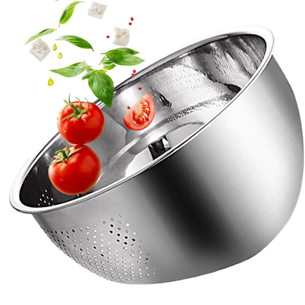1pcs Rice Washing Bowl Stainless Steel Drainage Basket Slanted Bottom Rice Wash Basin Sieve Strainer Colander Basket Drain Rinse
1pcs Rice Washing Bowl Stainless Steel Drainage Basket Slanted Bottom Rice Wash Basin Sieve Strainer Colander Basket Drain Rinse