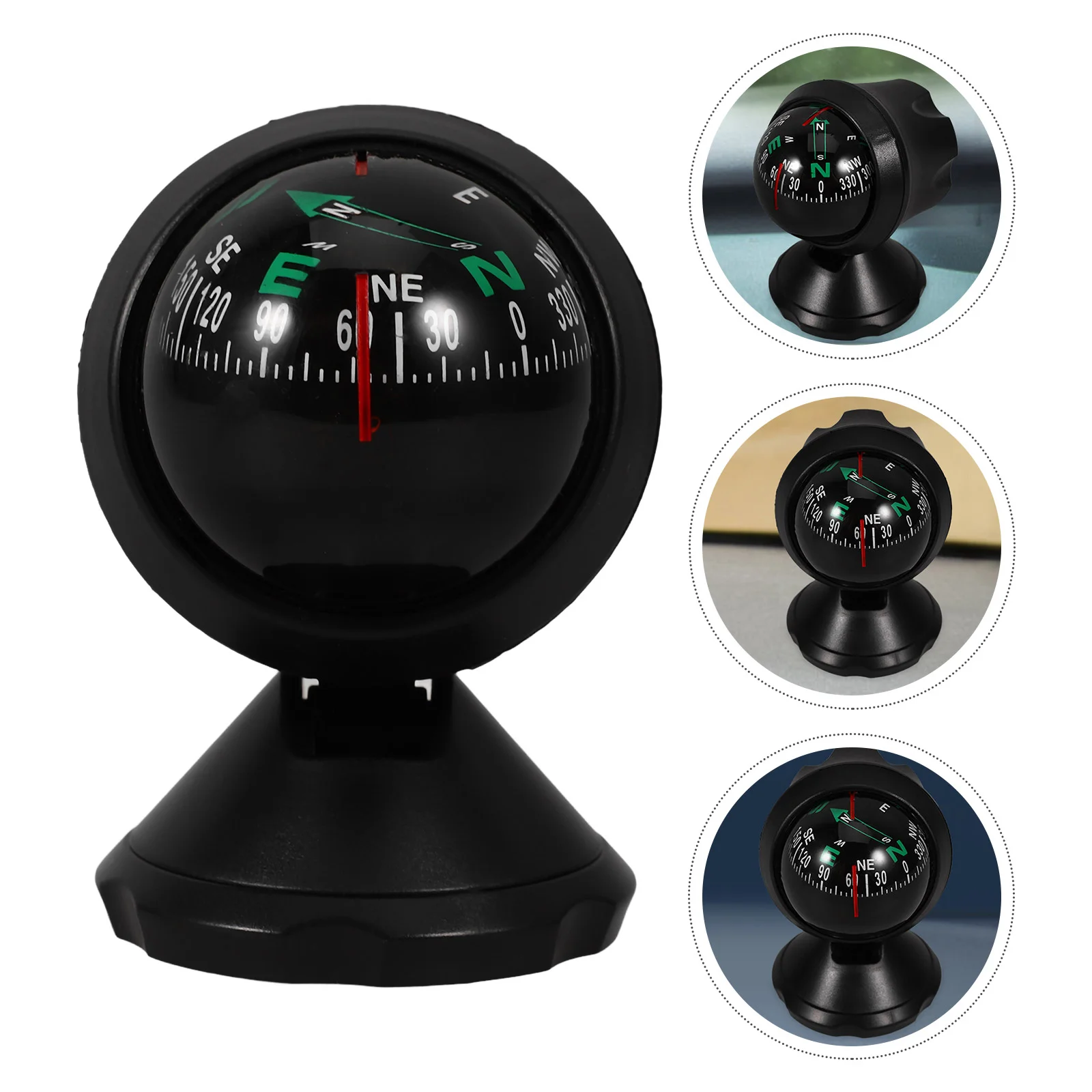 Mini Car Compass Auto Compass Compact Ball Compass With Adhesive On The Base 6.5 X 5.6 X 8cm
Mini Car Compass Auto Compass Compact Ball Compass With Adhesive On The Base 6.5 X 5.6 X 8cm