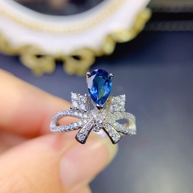 Fine Jewelry True blue topaz ring Fashion Silver Ring Women's Engagement Ring Gemstone Fine jewelry wholesale
Fine Jewelry True blue topaz ring Fashion Silver Ring Women's Engagement Ring Gemstone Fine jewelry wholesale