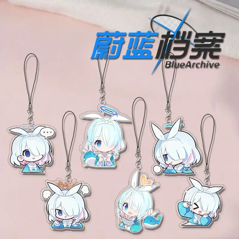 6Pcs Blue Archive Arona Anime Mobile Phone Pendant Cartoon Keychains Phone Lanyard Purse Knapsack Decoration Strap Gift
6Pcs Blue Archive Arona Anime Mobile Phone Pendant Cartoon Keychains Phone Lanyard Purse Knapsack Decoration Strap Gift