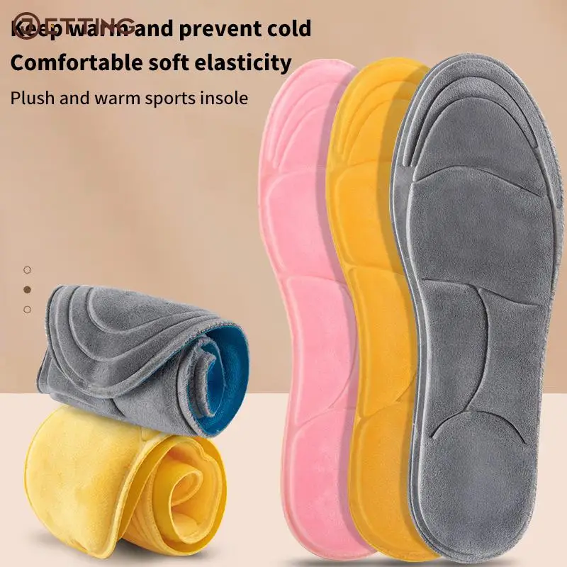 1 Pair Warm Sports Shoes Inserts For Women Men Winter Fur Self Heating Insoles Foot Thermal Thicken Insole Memory Foam Shoe Pads
1 Pair Warm Sports Shoes Inserts For Women Men Winter Fur Self Heating Insoles Foot Thermal Thicken Insole Memory Foam Shoe Pads